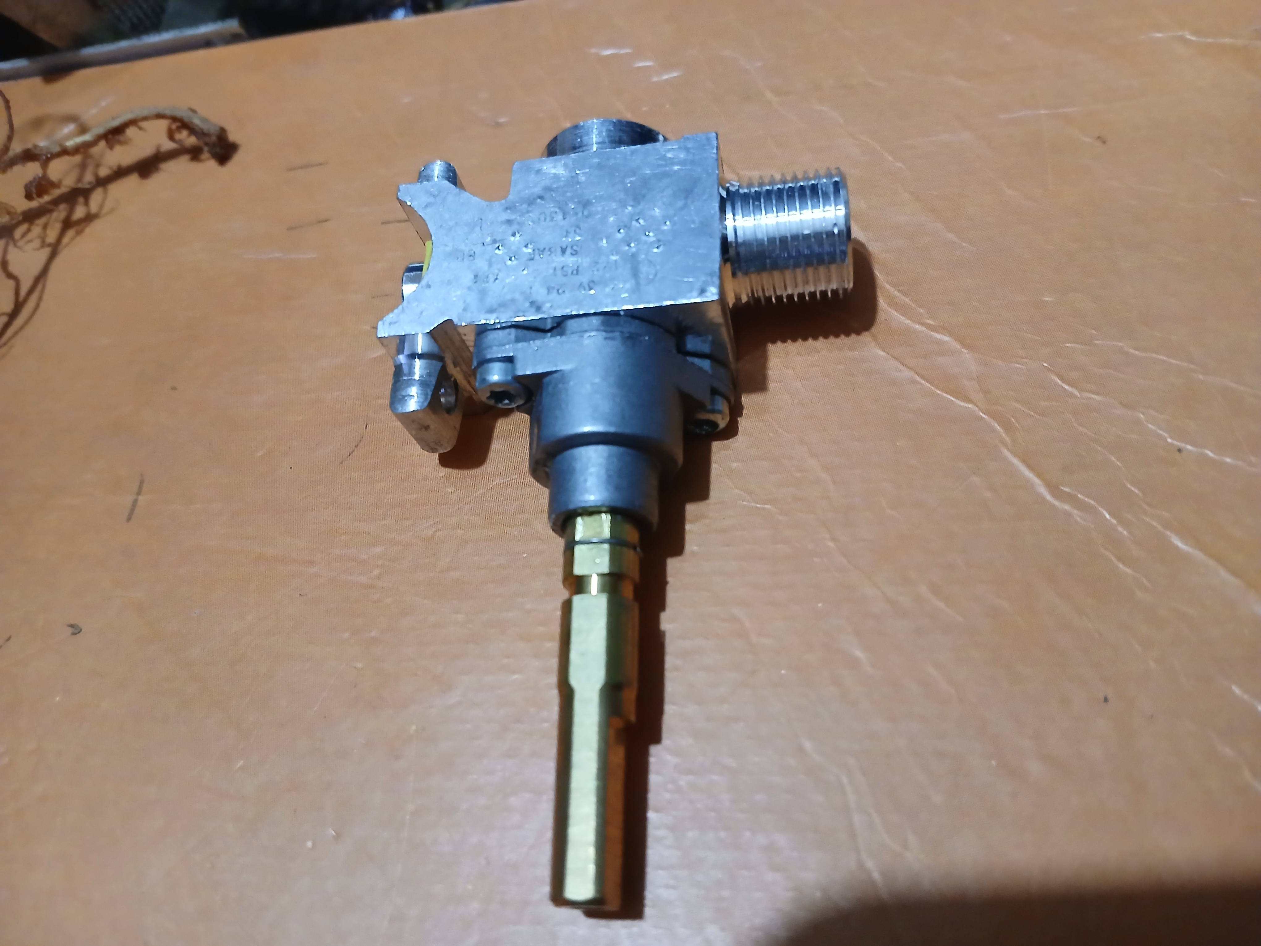 Aluminium Gas cock  Valve HOB