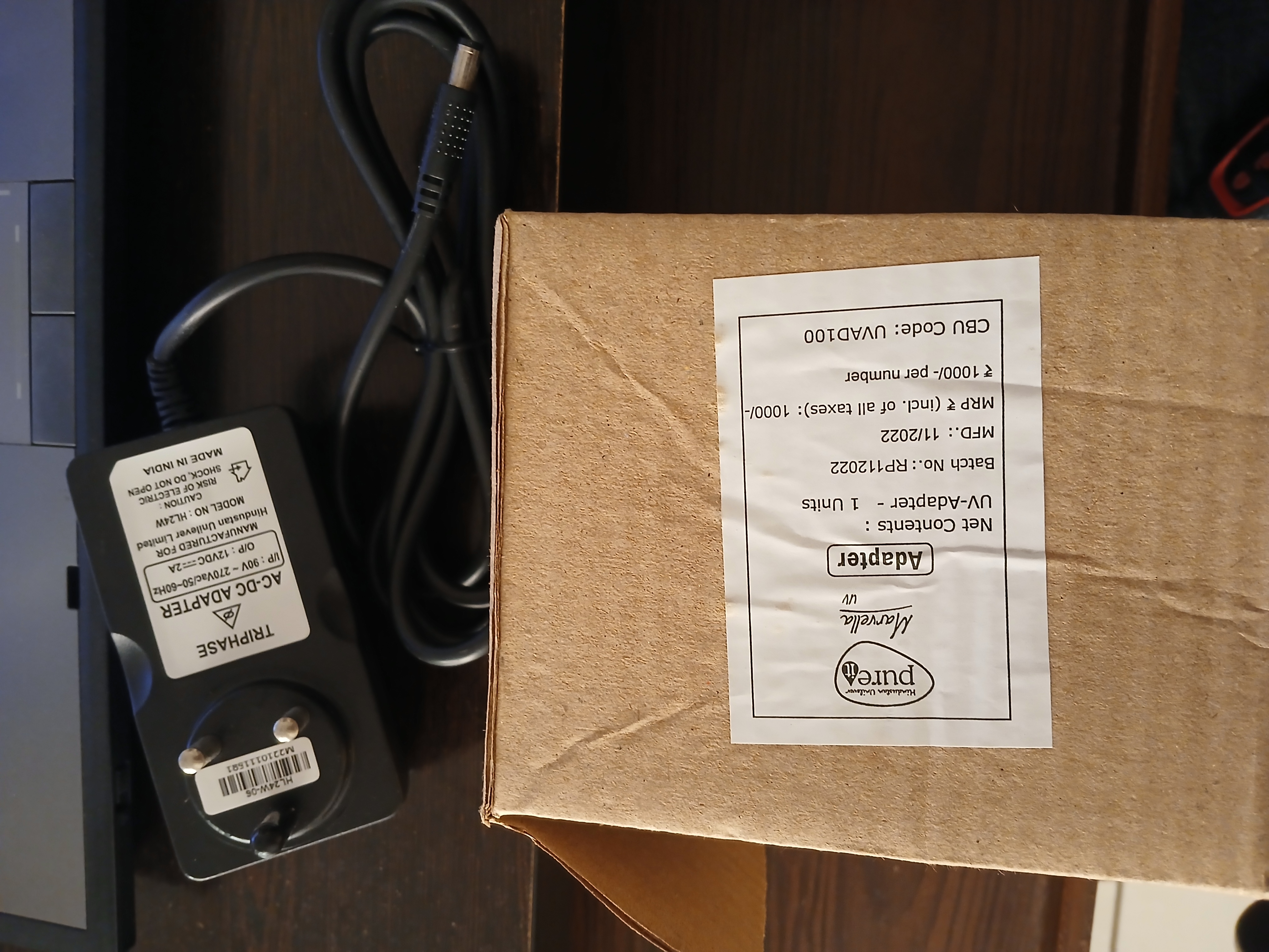 PUREIT UV ADAPTOR