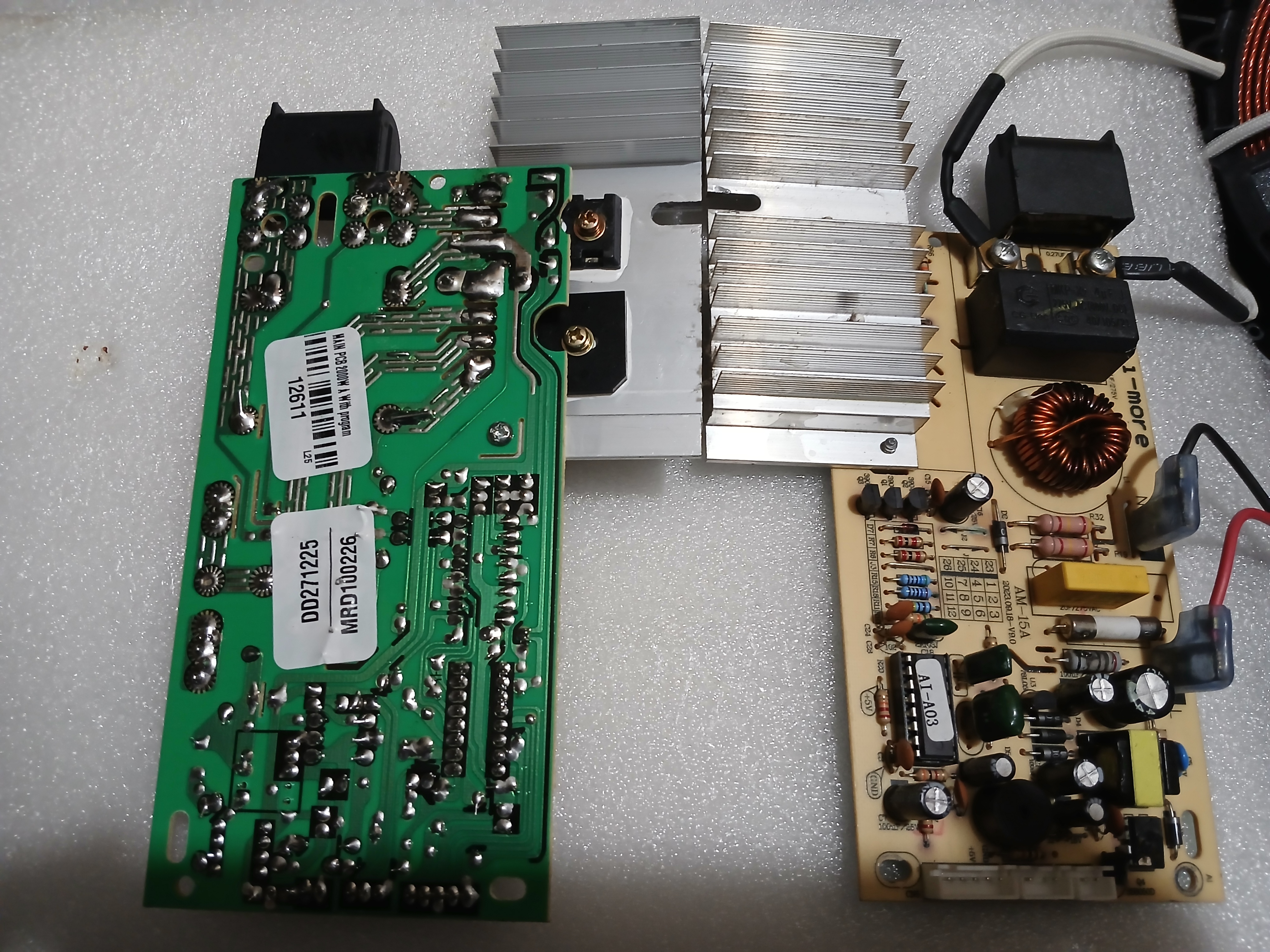 main pcb 2000w a with progam OmegaL3LX INDUCTION