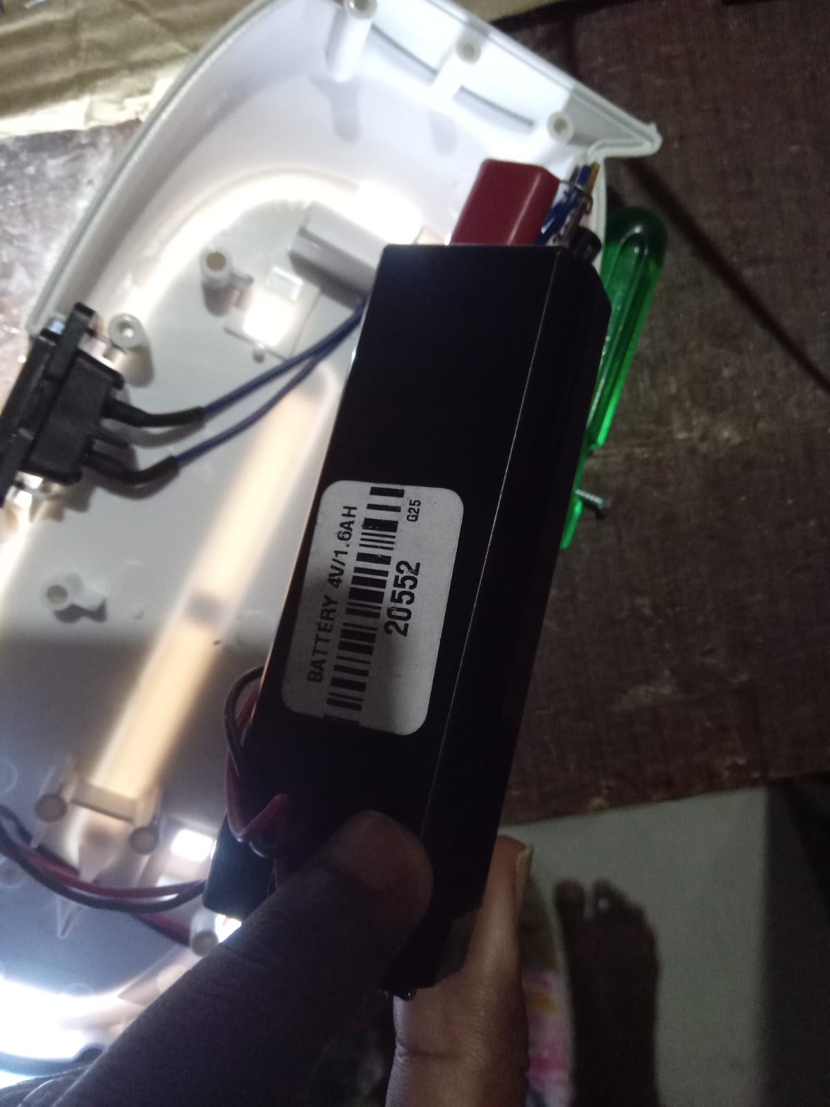BATTERY 4V/1.6AH
