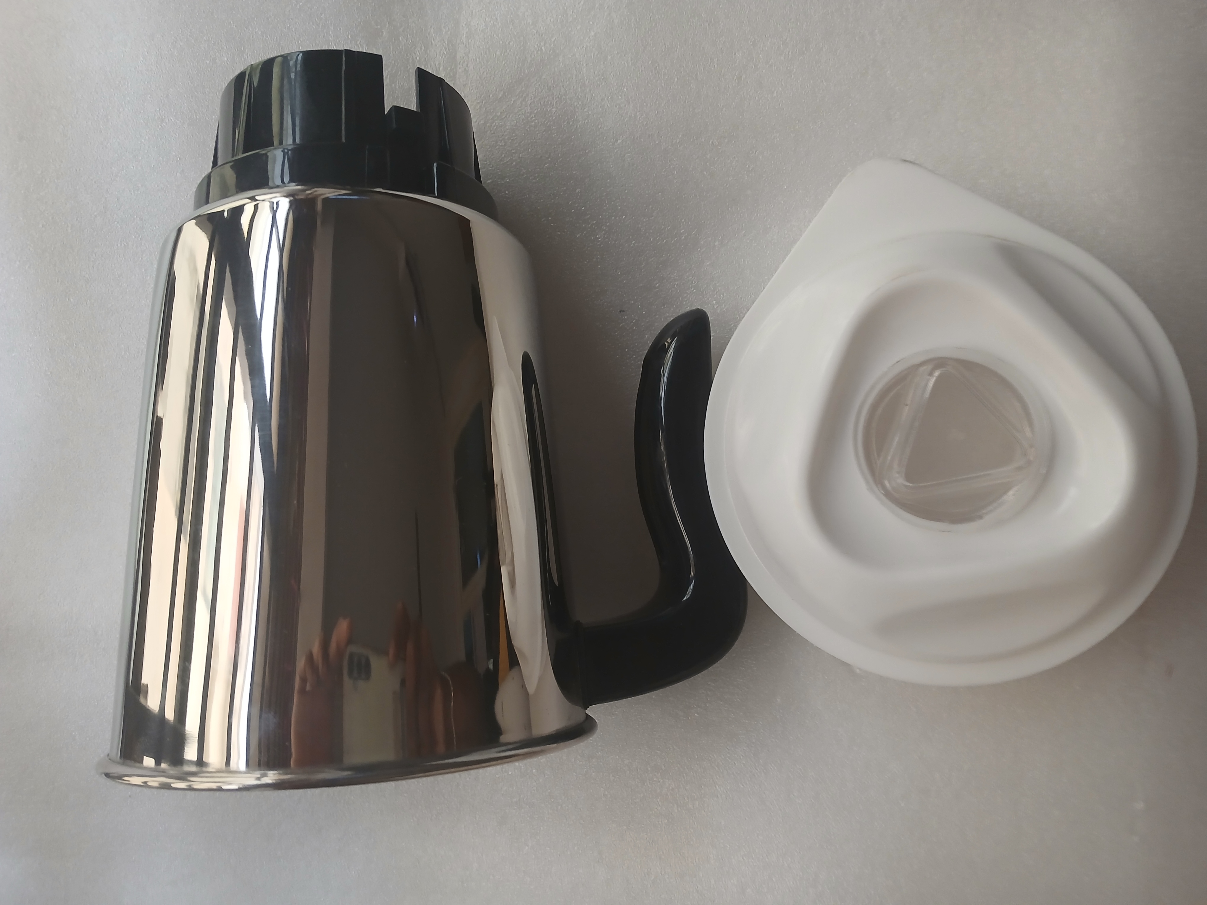 1 L SS JAR - IVORY SERIES