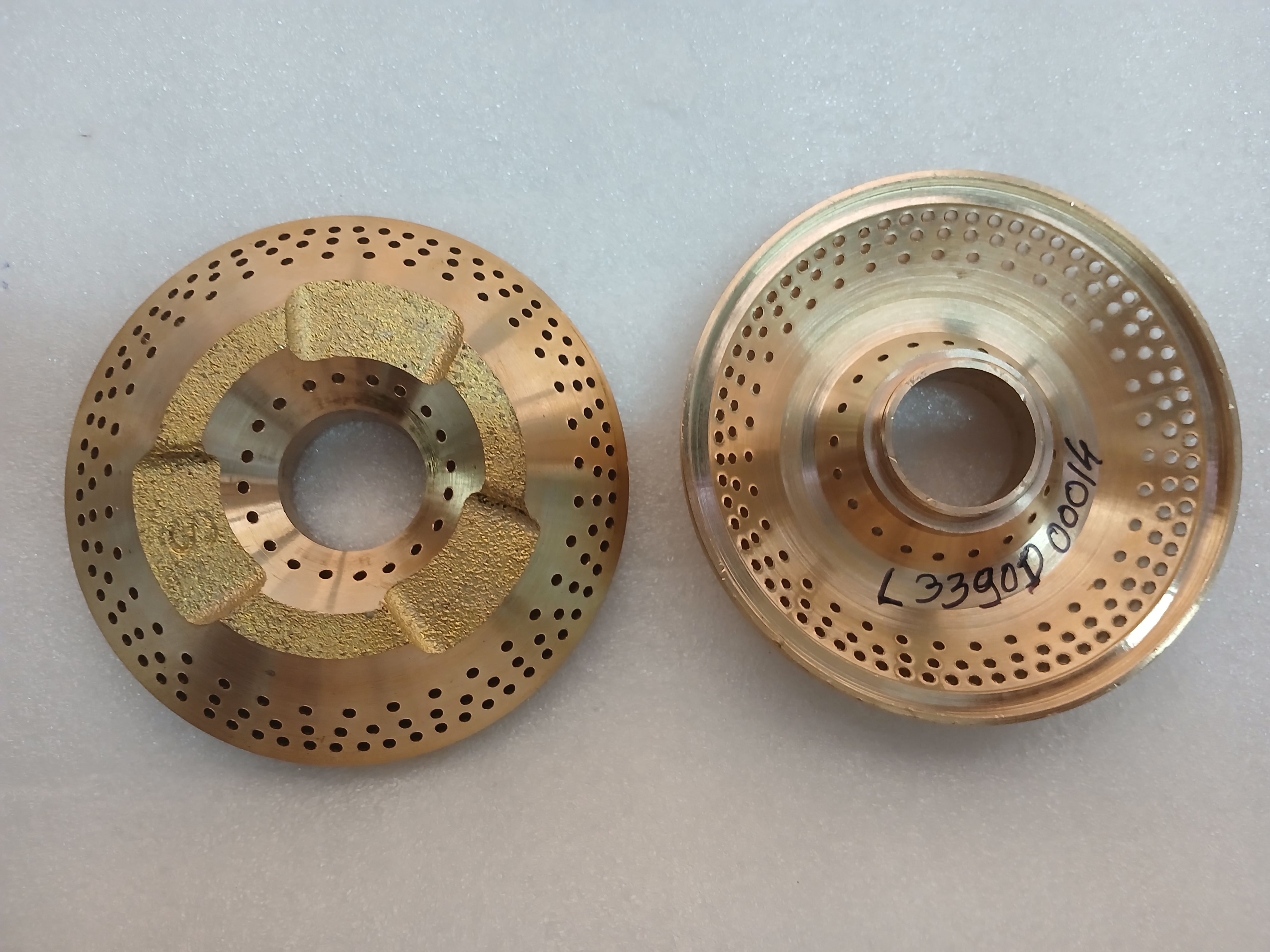 BRASS BURNER BIG - BOLT (198 G)