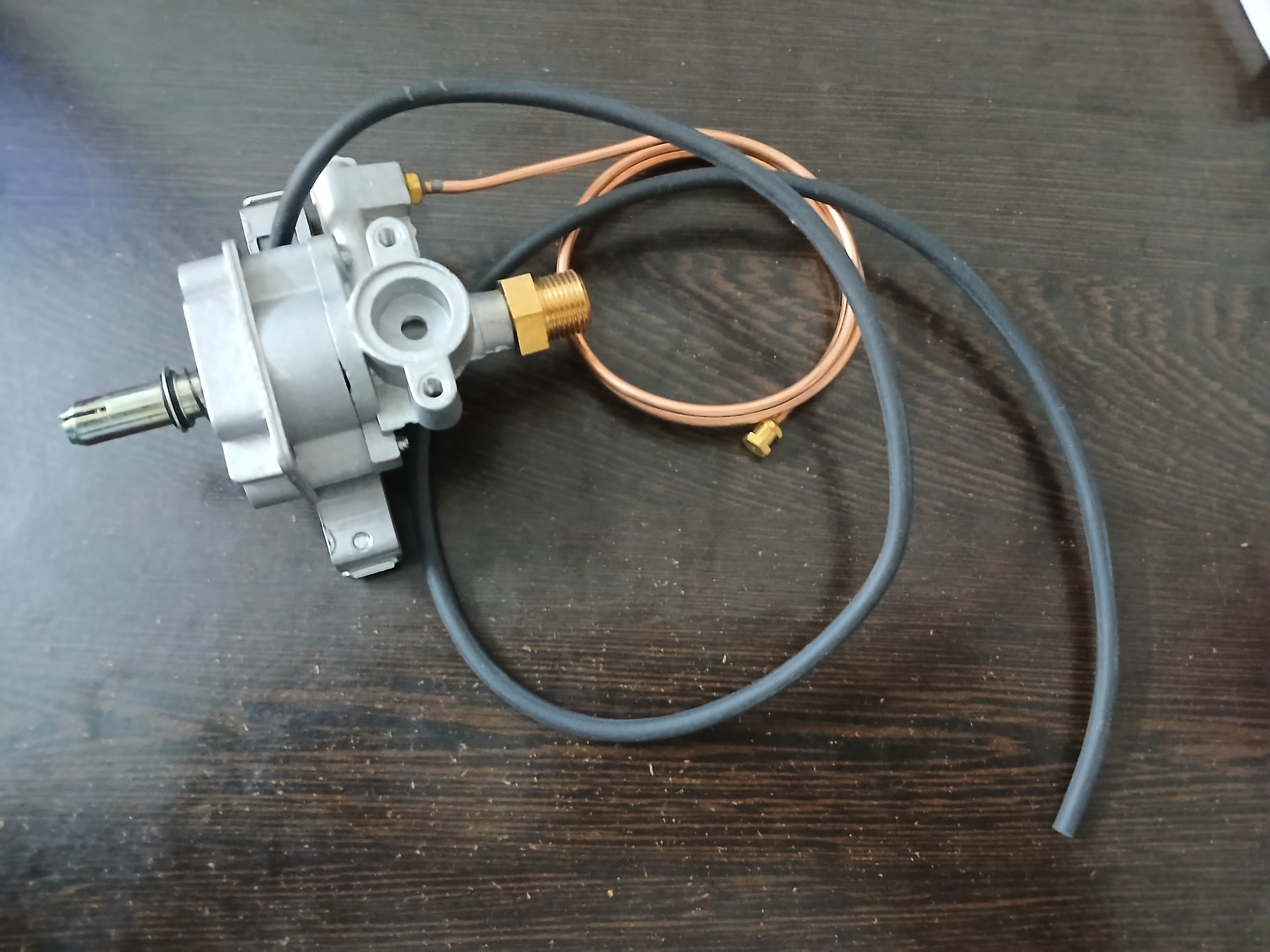 JASPER GAS VALVE AUTO 4B LEFT TOP FOR 78MM BURNER