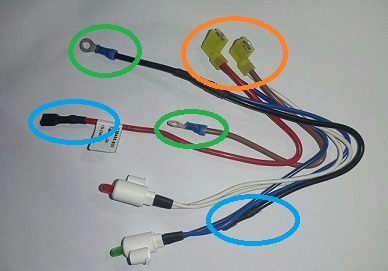 HARNESS-MAIN ASSY SGS-LED-RING CONN
