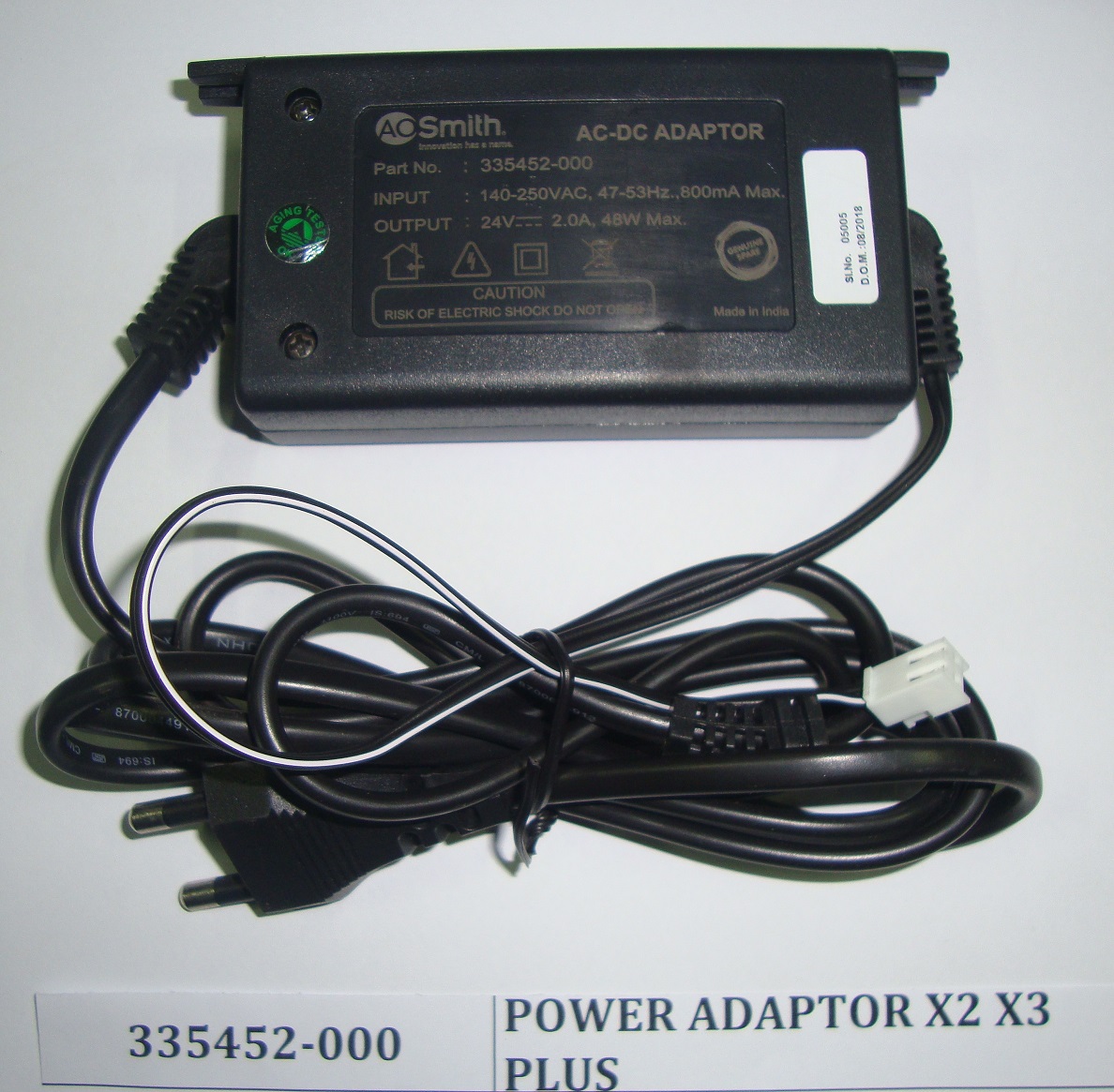 POWER ADAPTOR-X2-X3 PLUS